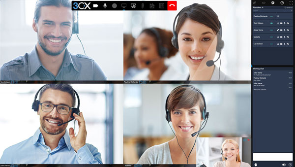 Low-cost and packed full of features 3CX Video Conferencing